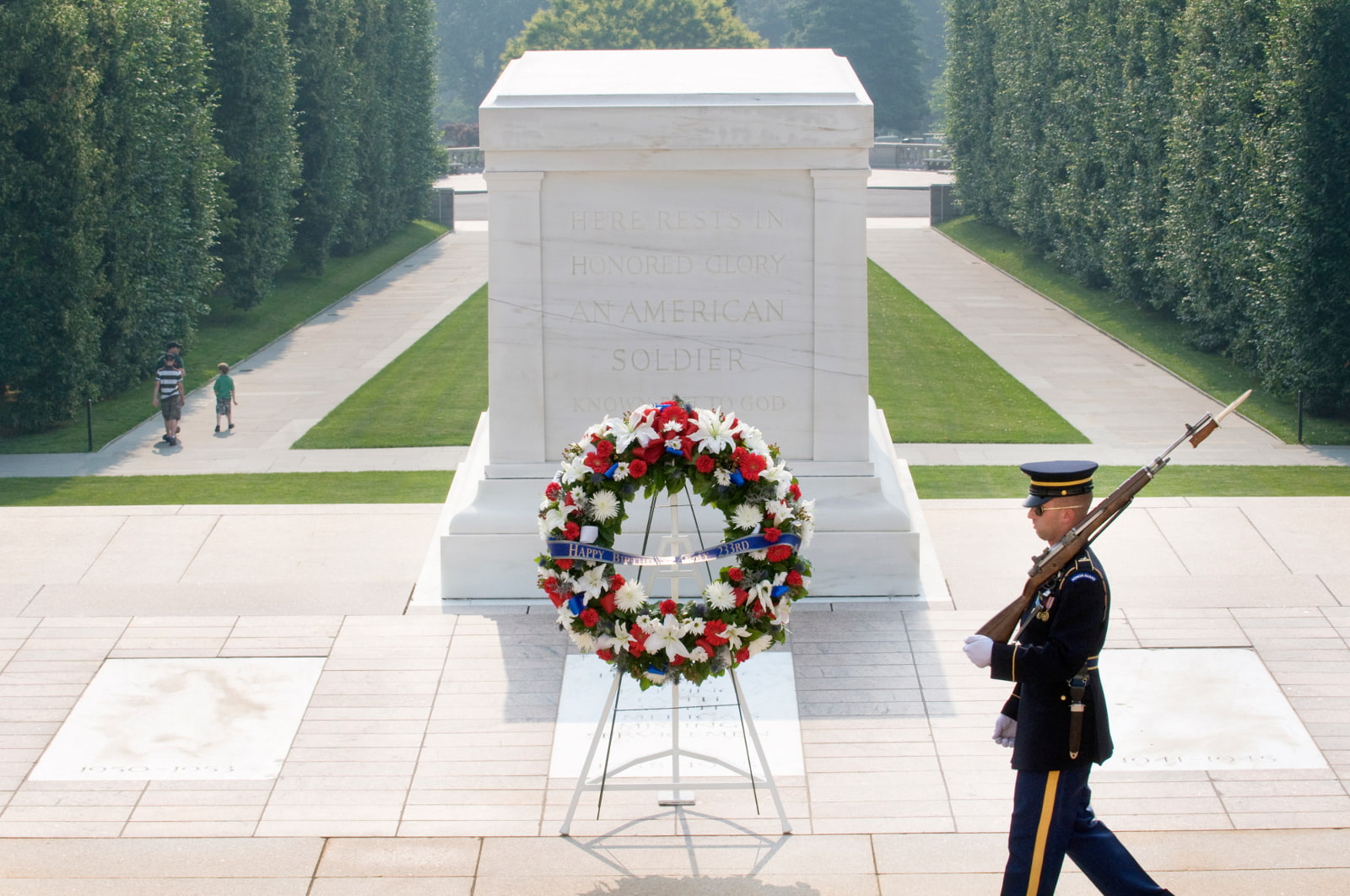 Grave of the unknown soldier